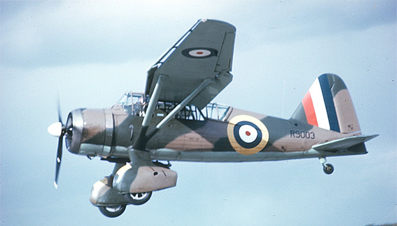 Avion Lysander III de Westland