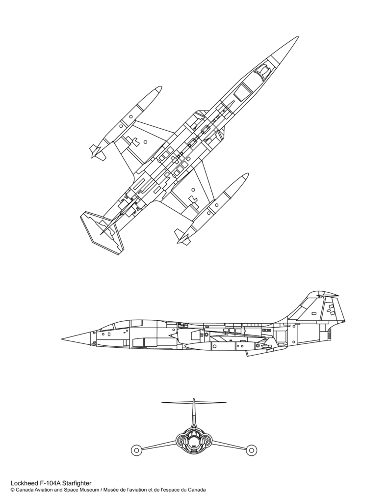 Lockheed F-104A Starfighter