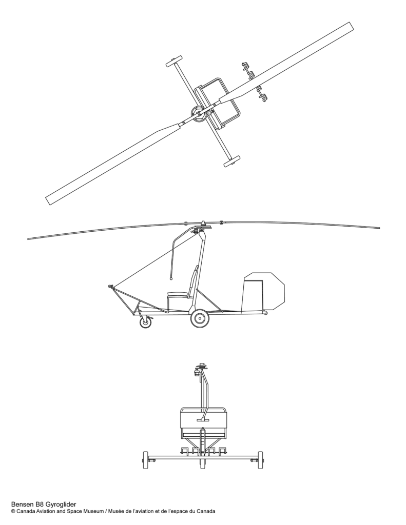 Bensen B8 Gyroglider plan