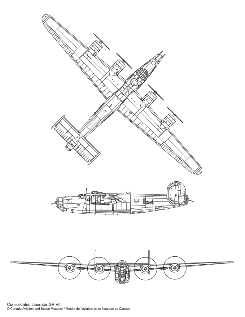 Consolidated Liberator GR VIII plan