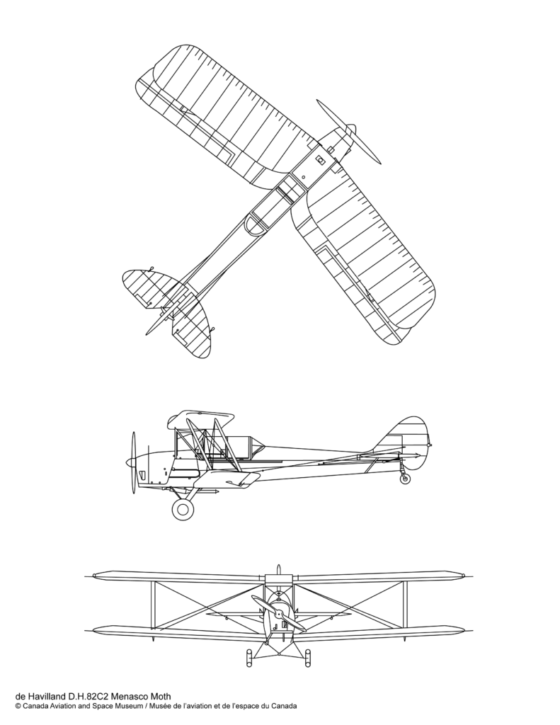 De Havilland D.H.82C2 Menasco Moth