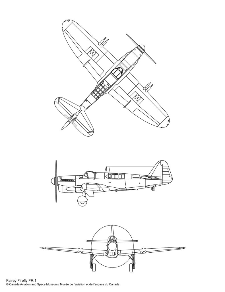 Fairey Firefly FR.1 plan