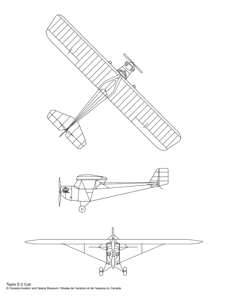 Taylor E-2 Cub plan