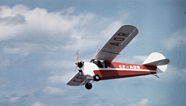 Aeronca C-2 aircraft in flight