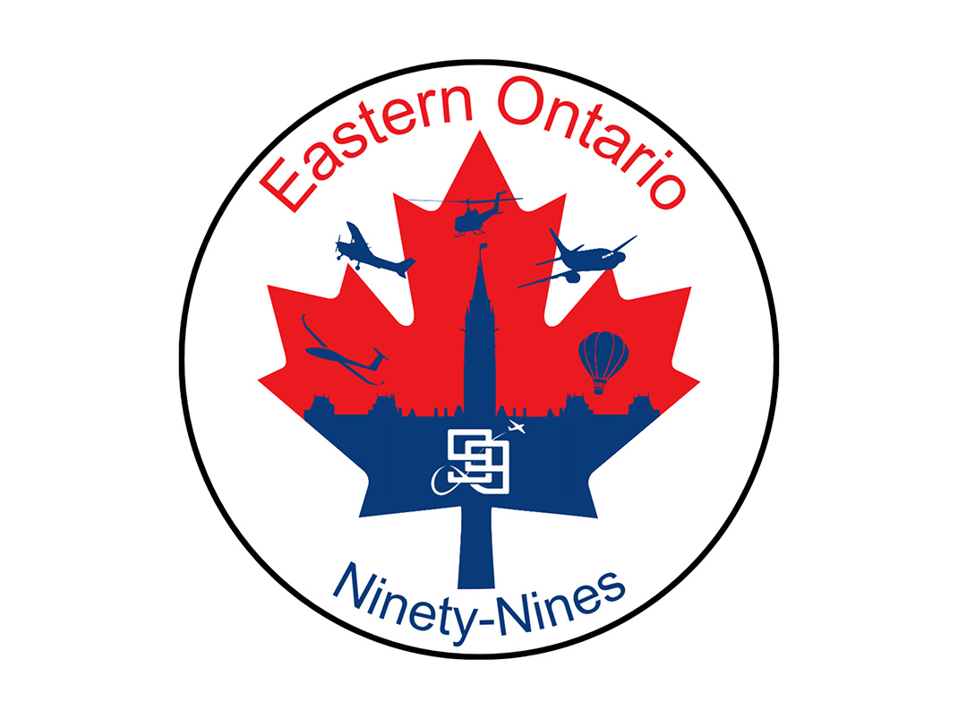 Logo for the Eastern Ontario Ninety Nines