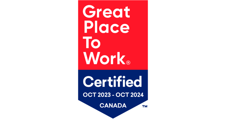 Great Place To Work certification badge for 2023-2024